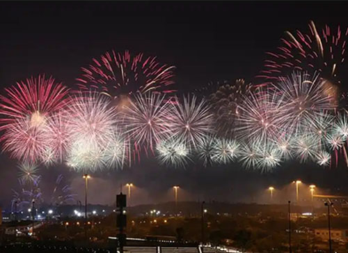 常熟市焰火晚会